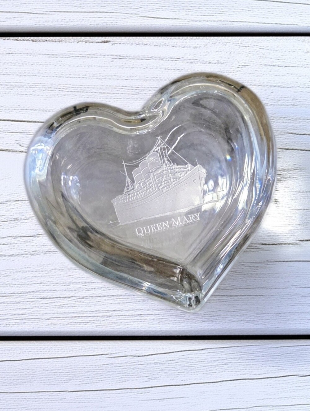 Heart Trinket Glass Box